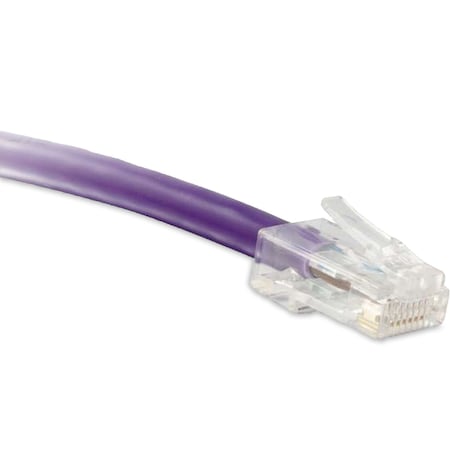 Enet Cat6 Purple 3Ft No Boot Patch Cable C6-PR-NB-3-ENC